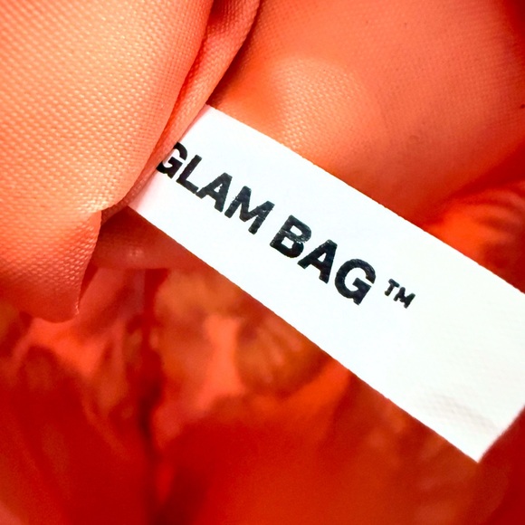 Ipsy Glam Bag Tropical Palm Leaf Makeup Bag Green Pink Cosmetic Pouch Travel - Picture 4 of 6